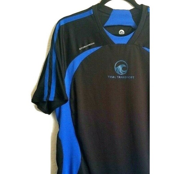 Stormtech Performance Tidal Transport Dry-Tech Polo Shirt Surf Size L Men's - Picture 2 of 4